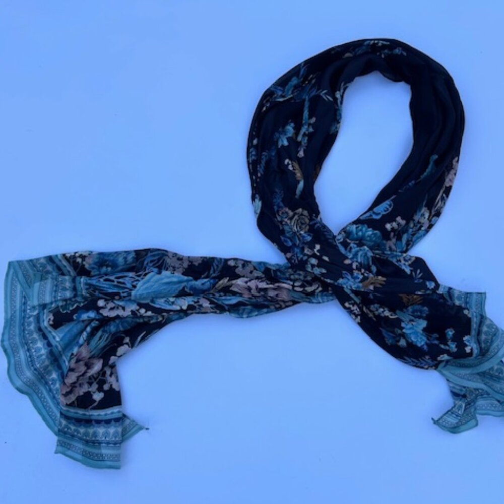 WHBM Floral Scarf/Wrap